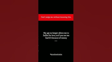 Don’t Judge Me | Real Life Truth Shorts #Shorts