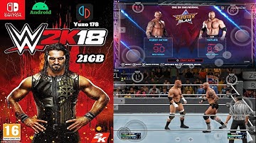 WWE 2K18 Android Version Yuzo 178 Emulador Randy Orton Vs. Triple H DLC Update | Gameplay