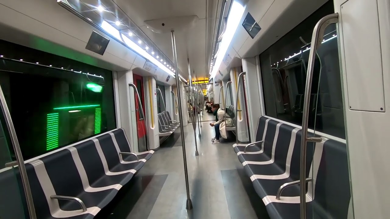 Amsterdam Metro Ride - Rokin to Europaplein | 03/10/22 | NL