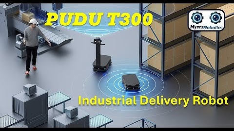 T300 Series Industrial Delivery Robot - by Myers Robotics in Arkansas