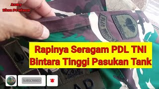 Seragam PDL TNI Bintara Tinggi Pasukan Tankseragampdltnitniadarmysepatupdl