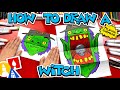 How To Draw A Scary Witch Folding Surprise