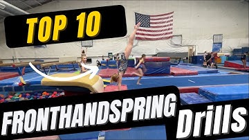 🤸 TOP 10 VAULT DRILLS | FRONT HANDSPRING 🤸