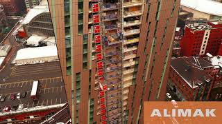 Russells Axis Tower Alimak Hoist Transform Platform