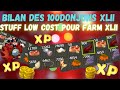 BILAN DES 100DONJONS XLII // STUFF LOW COST POUR FARM XLII SCORE 351