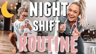 NIGHT SHIFT NURSE ROUTINE | DAY IN THE LIFE | Holley Gabrielle
