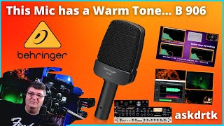 Behringer B906  Detailed Mic Review and Tests