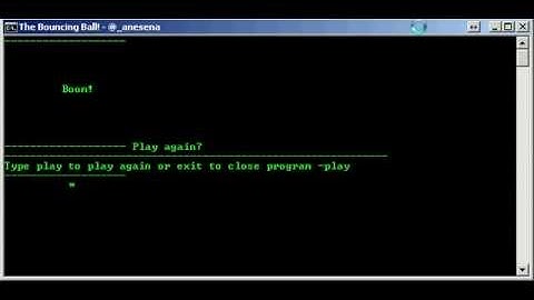 CLI Stop Motion : Bola Memantul ~ The Bouncing Ball (Tutorial di deskripsi)