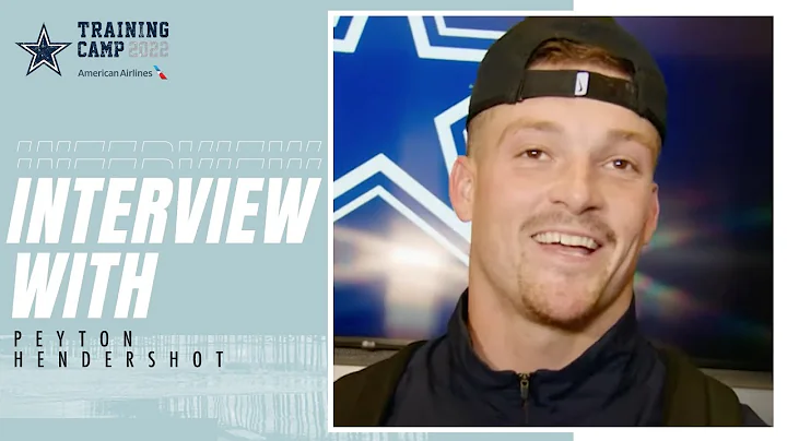 Peyton Hendershot Postgame Preseason | #SEAvsDAL |...