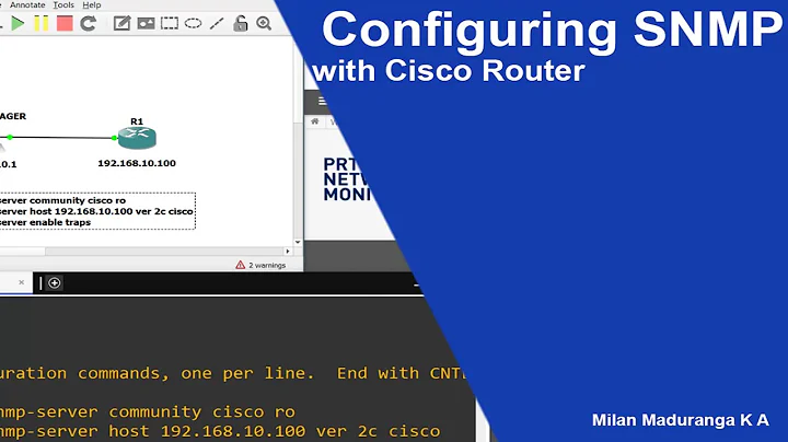 Configuring SNMP for Cisco Routers