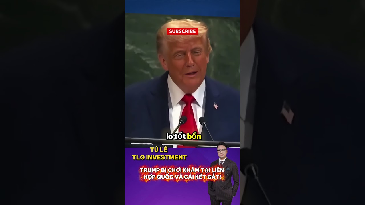 Ông Trump bị chơi khăm tại Liên Hợp Quốc? #shorts 