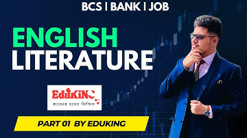 49th BCS English Literature : Part 1/3 | BCS BANK JOB Preparation | ৪৯ তম বিসিএস ইংরেজি সাহিত‍্য