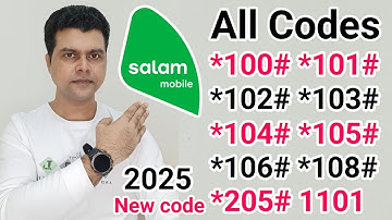 Salam Sim All Code | Salam Sim Ka Balance Kaise Check Kare | Mb Check | Salam Sim Internet Offer
