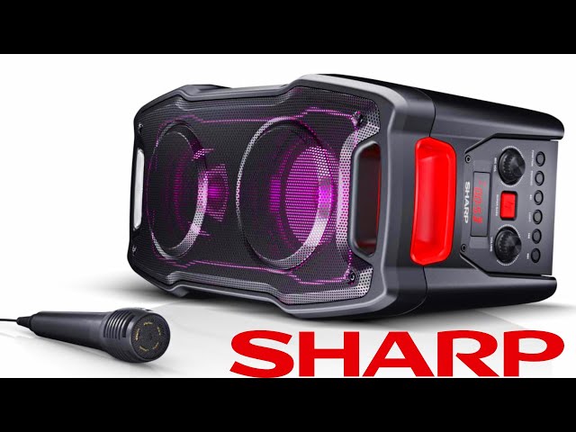 Portable 180W YouTube FULL & - Boombox 929 FEATURES SPECS | SHARP PS