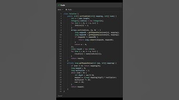 2191 Sort the Jumbled Numbers