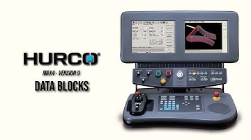 Part Programming Data Blocks - Max4 Version 9