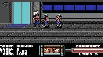 Target Renegade Longplay (C64) [QHD]