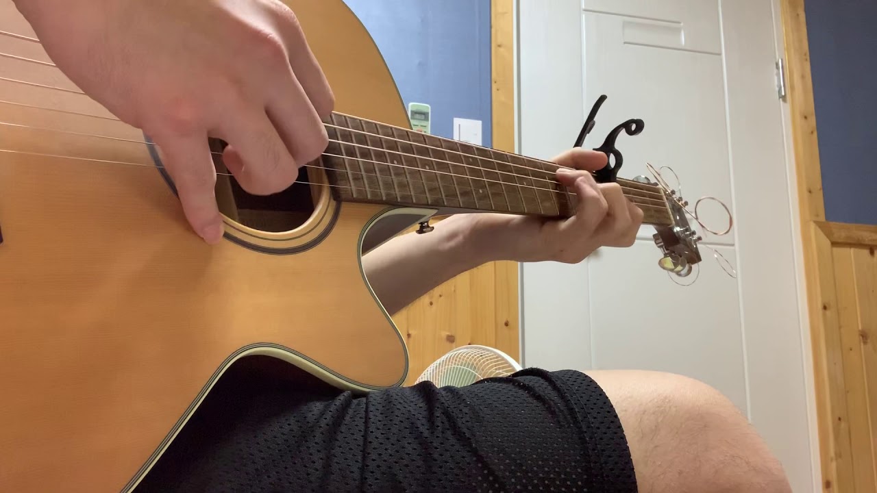 Everglow - coldplay (acoustic cover) - YouTube