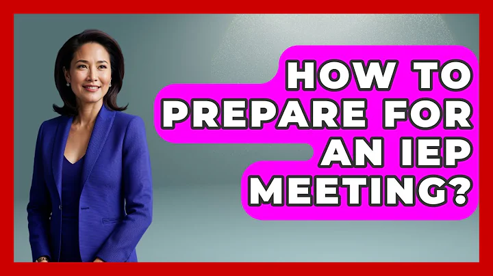 How To Prepare For An IEP Meeting? - Special Education Learning
