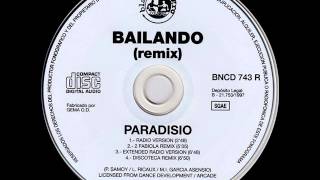 Paradiso - Bailando (Discoteca Remix) Resimi