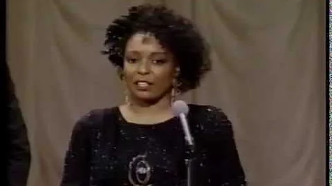 L. Scott Caldwell wins 1988 Tony Award for Best Fe...