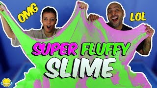 1 GALLON OF SUPER FLUFFY SLIME VS MAKING GIANT FLUFFY SLIMES! Momentos Divertidos