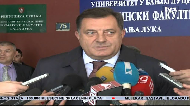 Dodik: Komšić nervozan zbog savezništva SNSD-HDZ