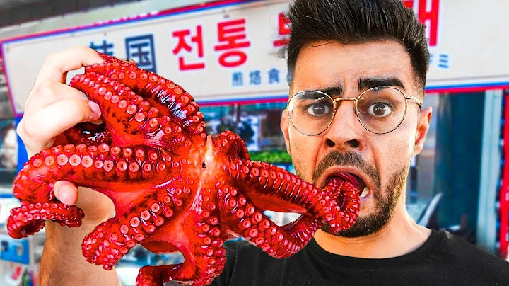 Je Teste la Pire Street Food en Corée ! (c'est Horrible...)