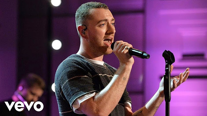 Too Good at Goodbyes TV show performance - TV Show performance video thumbnail