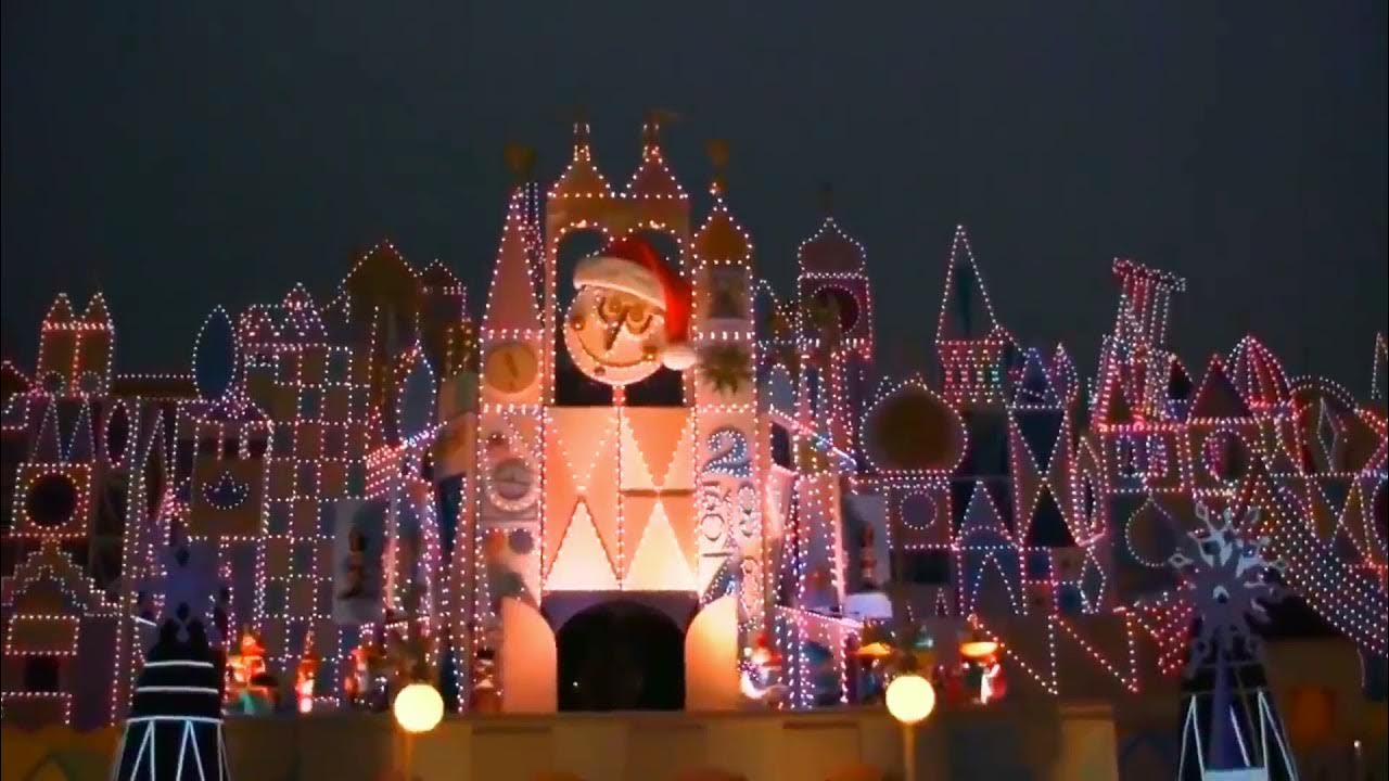 "it's a small world" Christmas clock parade HKDL rare 2009 footage (courtesy of jacky1212005 not