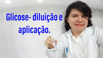 Pode ingerir ampola de glicose?