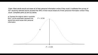 Chapter 8 hypotheses proportion example