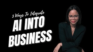 3 Ways to Integrate AI Into Your Business #aitools #voiceai #aiagents #smallbusinessideas