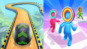 Going Balls VS Layer Man - SpeedRun Gameplay Android iOS Ep 1