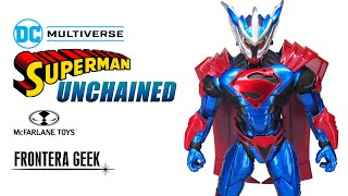 McFarlane DC MULTIVERSE SUPERMAN UNCHAINED Armor - Review en Español | Unboxing