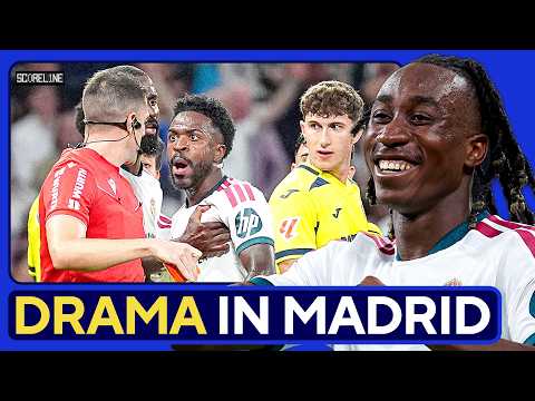 Real Madrid NARROWLY defeat Villarreal! Did Vini Jr. Deserve RED CARD? | Match Reaction
