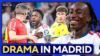 Real Madrid NARROWLY defeat Villarreal! Did Vini Jr. Deserve RED CARD? | Match Reaction screenshot 1