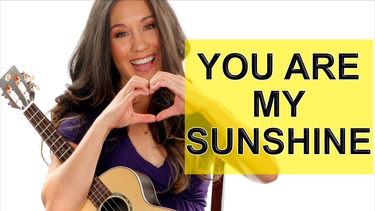 tom Afspejling input You Are My Sunshine Fingerstyle Ukulele Tutorial with Tabs and Play Along -  YouTube