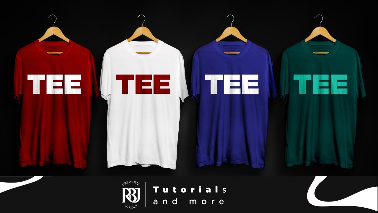 Change Colors in this TSHIRT MOCKUP. (Photoshop) - YouTube