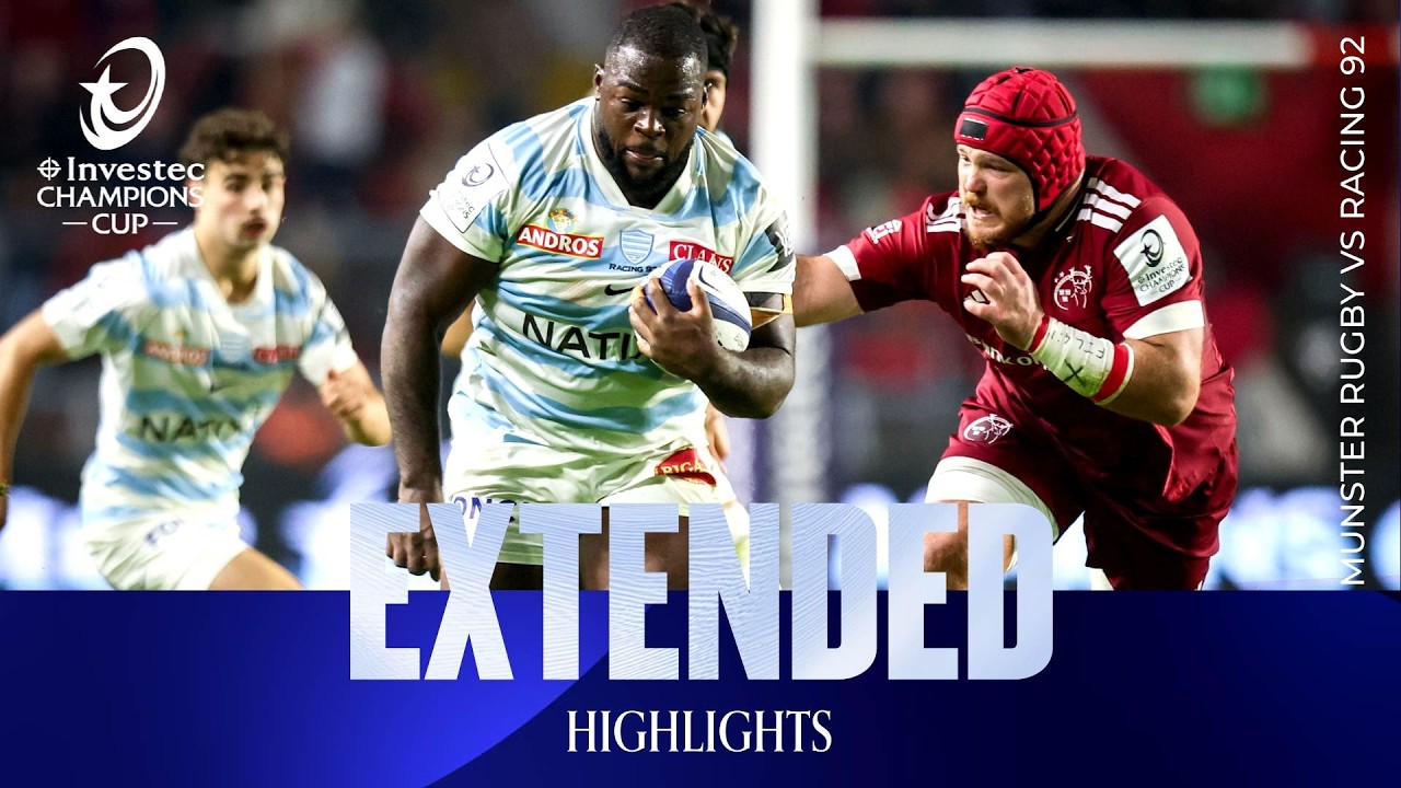 Entertaining contest | Munster v Racing 92 | Investec Champions Cup Extended Highlights