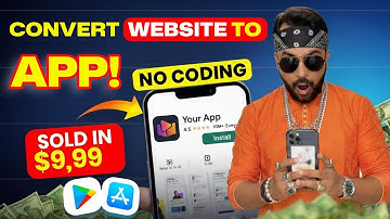 How to Convert a Website to a Mobile App in 5 Minutes | 100% Free & No Coding Needed