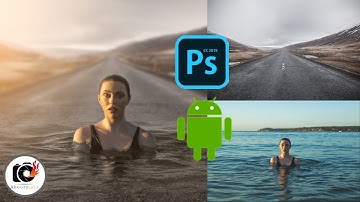 How To Blend Two Images In Android || PS Touch Tutorial ||About2Edit