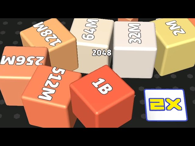 CUBES SNAKE 2048.io Gameplay. NEW GAME. Cubes 2048.io Game 