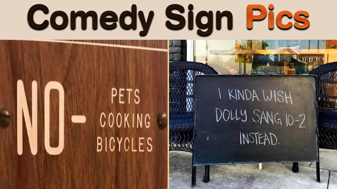 Comedy Sign Pics – The Funniest And Most Random Signs Ever Captured! 📸😂 ...