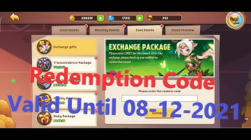 Idle Heroes | Redemption Code | Valid Until 08-12-2021 | Trinh Nguyen