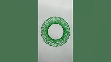 Amazing green #spirograph #spirographshr #fyp #asmr #pattern #relaxing #usa #art #viral #amazing