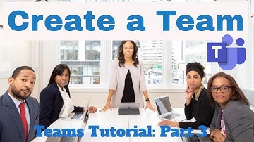 Creating an Organizational Team  in Microsoft Teams - Teams Tutorial Part 3