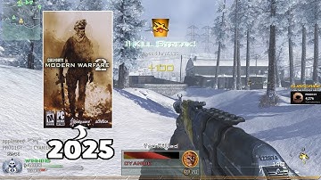 MW2 In 2025 Is EASY:INTENSE "AK47 SILENCED" NUKE ON  DERAIL TDM!