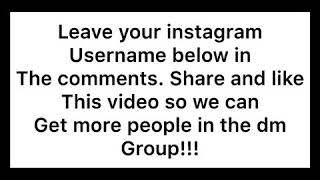 Free Instagram Dm Group Just Watch This Video