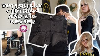 Dollsblack alternative clothing and wig haul/review!